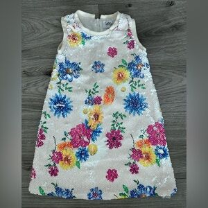Lola and the Boys sequin dress girls Size 4